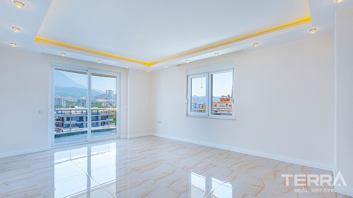 Spectacular Sea View Penthouse Apartment in Alanya Mahmutlar - 26361
