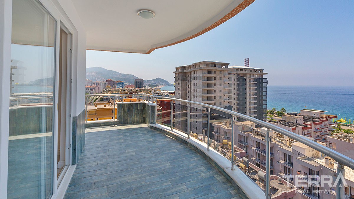 Spectacular Sea View Penthouse Apartment in Alanya Mahmutlar - 26385