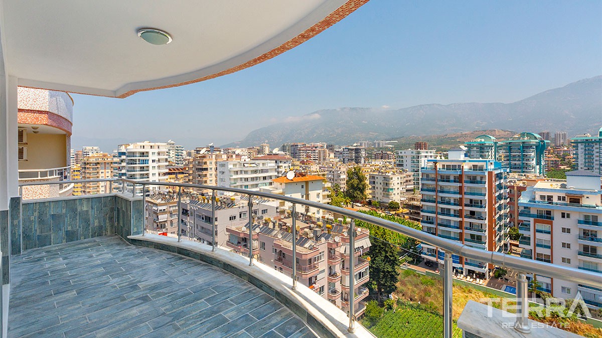 Spectacular Sea View Penthouse Apartment in Alanya Mahmutlar - 26389