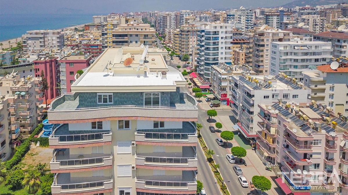 Spectacular Sea View Penthouse Apartment in Alanya Mahmutlar - 26397