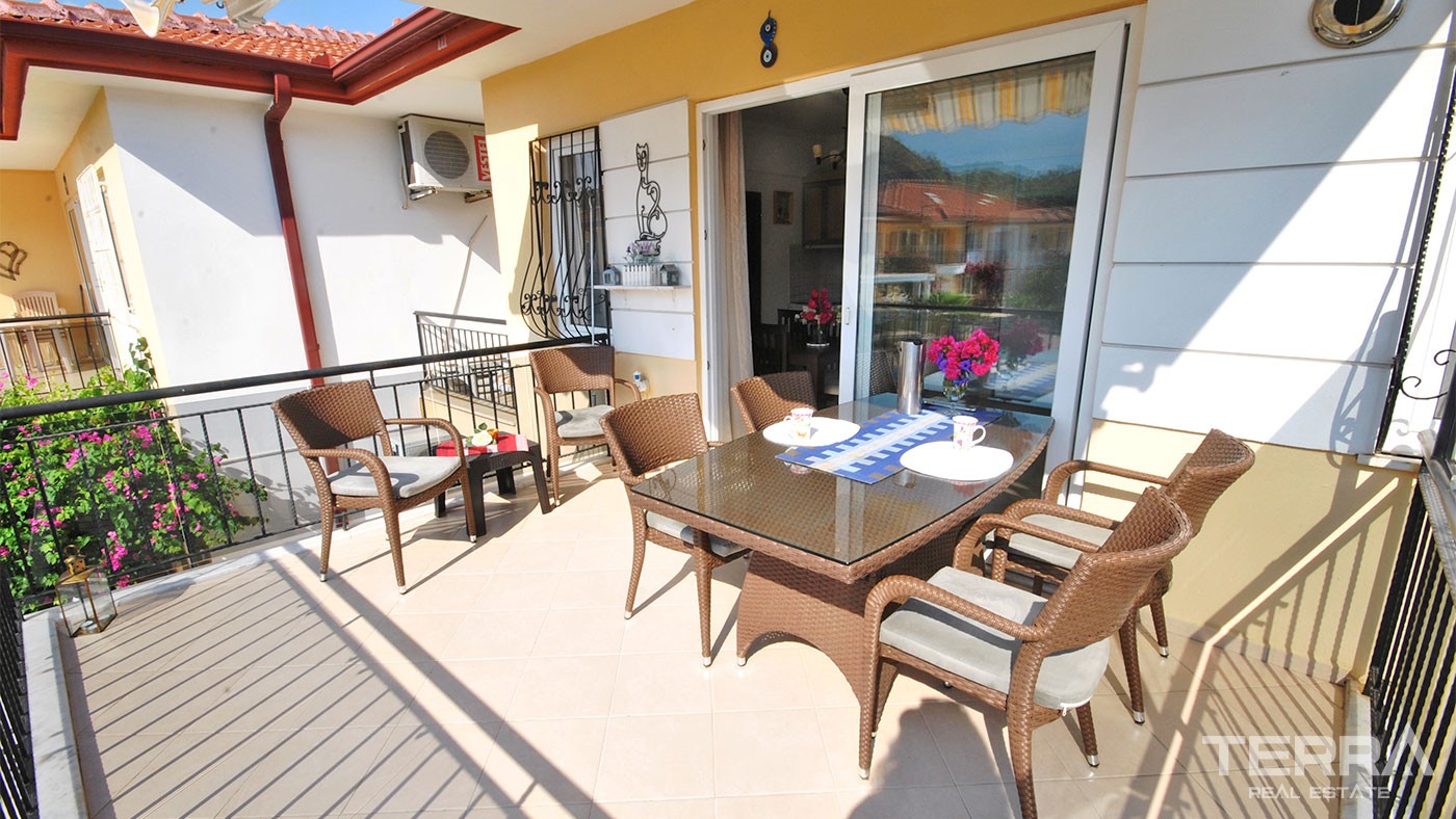 Mountain & Countryside View Apartment for Sale in Çamyuva Kemer - 26347