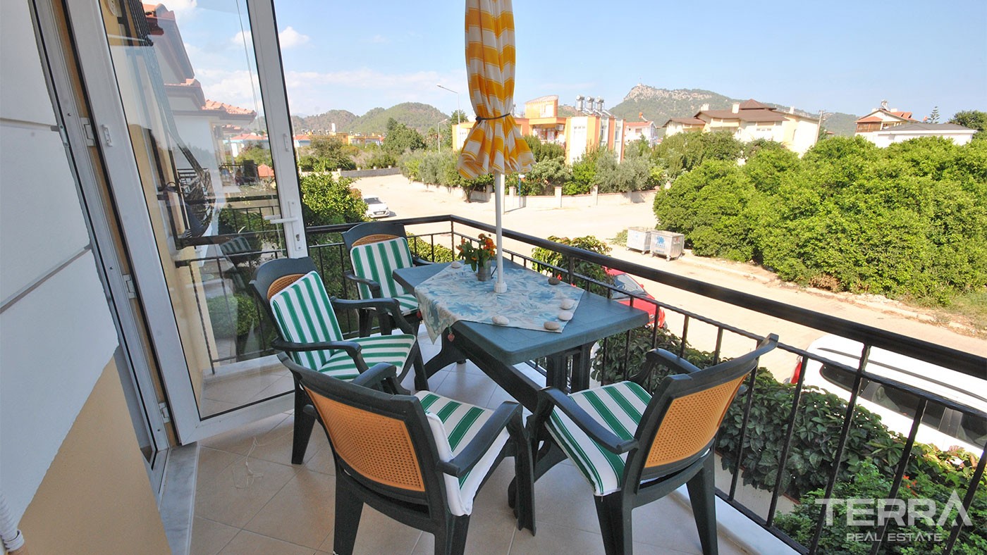 Mountain & Countryside View Apartment for Sale in Çamyuva Kemer - 26351