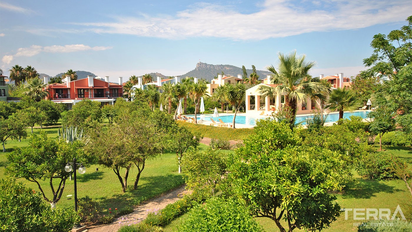 Mountain View Semi-detached Villa for Sale in Çamyuva Kemer - 26416