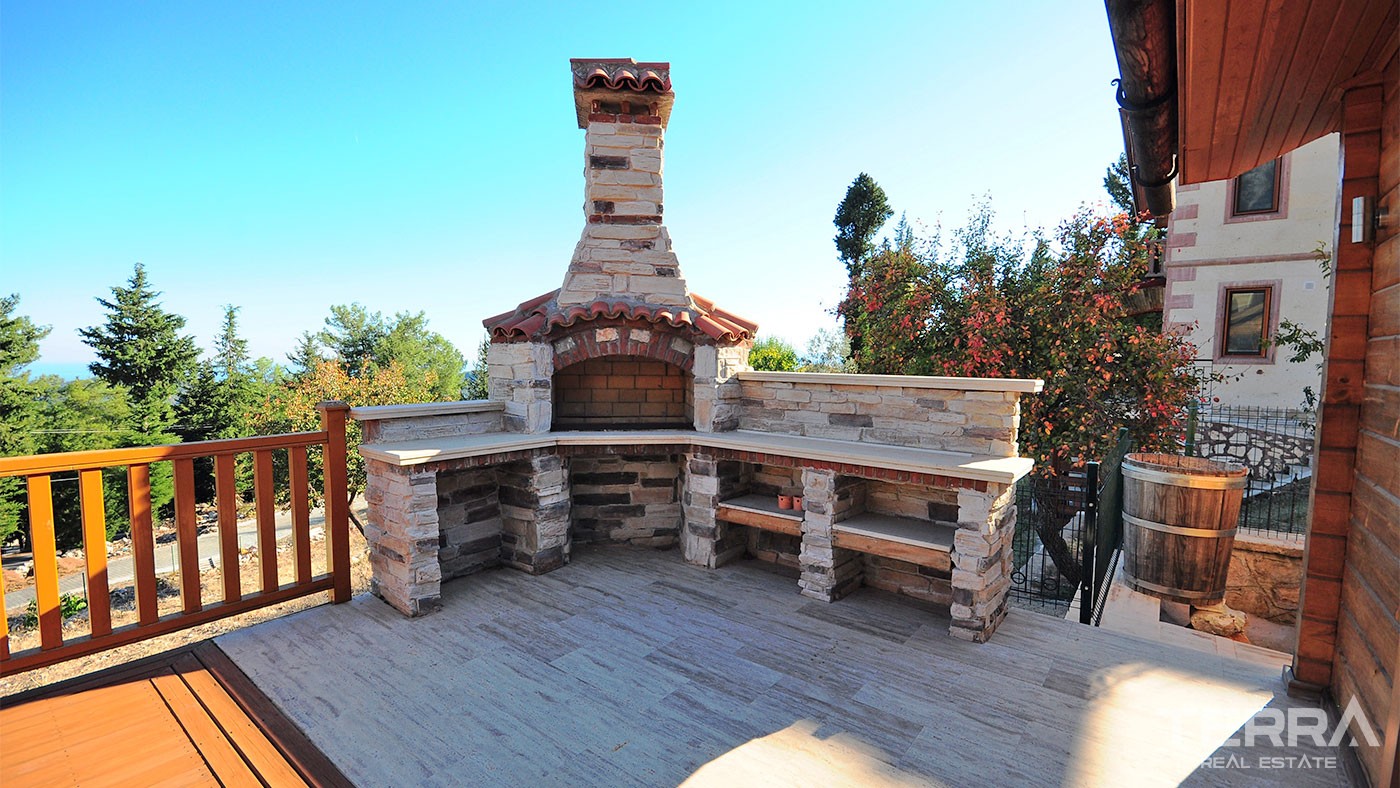 Authentic Wooden House for Sale in Beycik Kemer with Private Garden - 26570