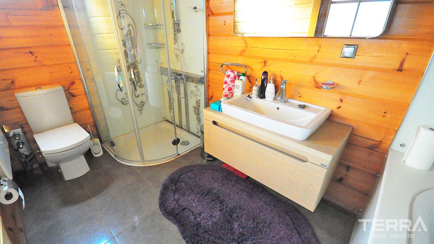 Authentic Wooden House for Sale in Beycik Kemer with Private Garden - 26577