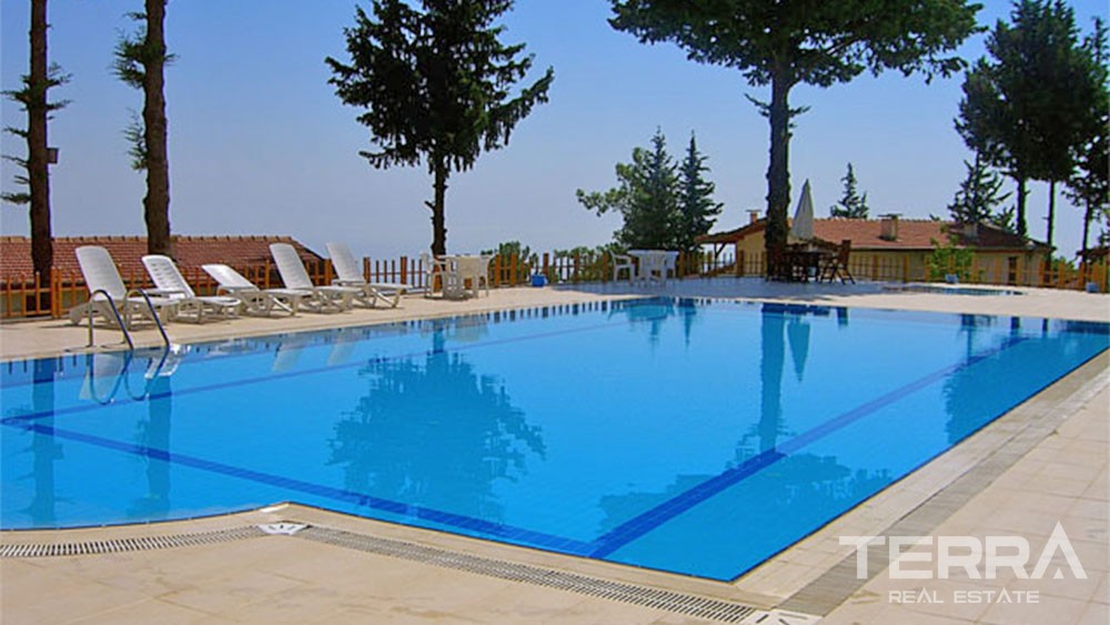 Sea & Tahtalı Mountain View Houses for Sale in Kemer Beycik - 26580
