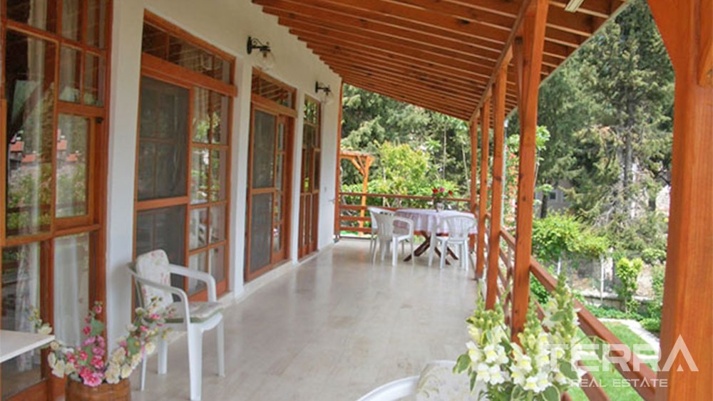 Sea & Tahtalı Mountain View Houses for Sale in Kemer Beycik - 26584