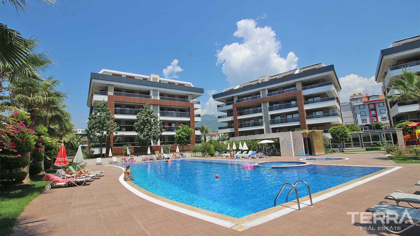 1st Class Alanya Apartments for Sale in Oba Close to Amenities