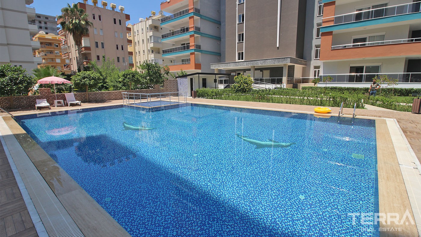City and Mountain View Flats for Sale in Mahmutlar Alanya - 26713