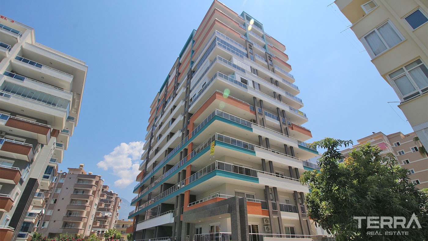 City and Mountain View Flats for Sale in Mahmutlar Alanya - 26717