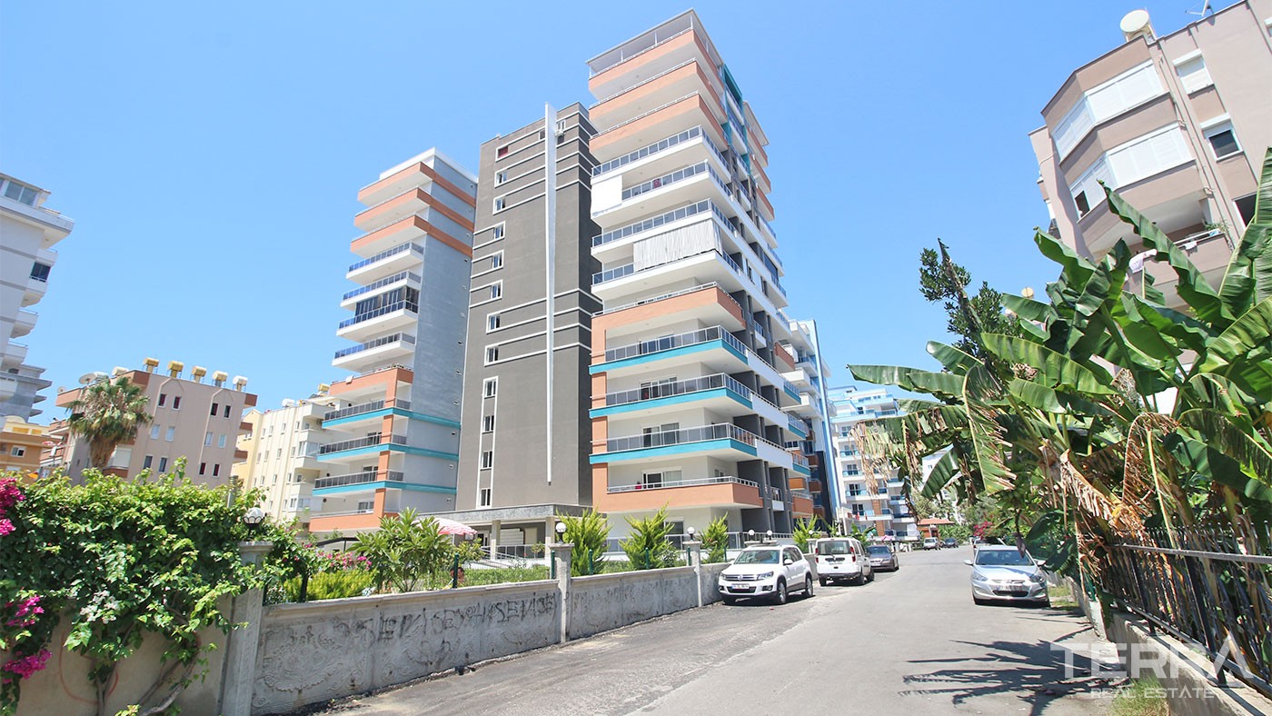 City and Mountain View Flats for Sale in Mahmutlar Alanya - 26723