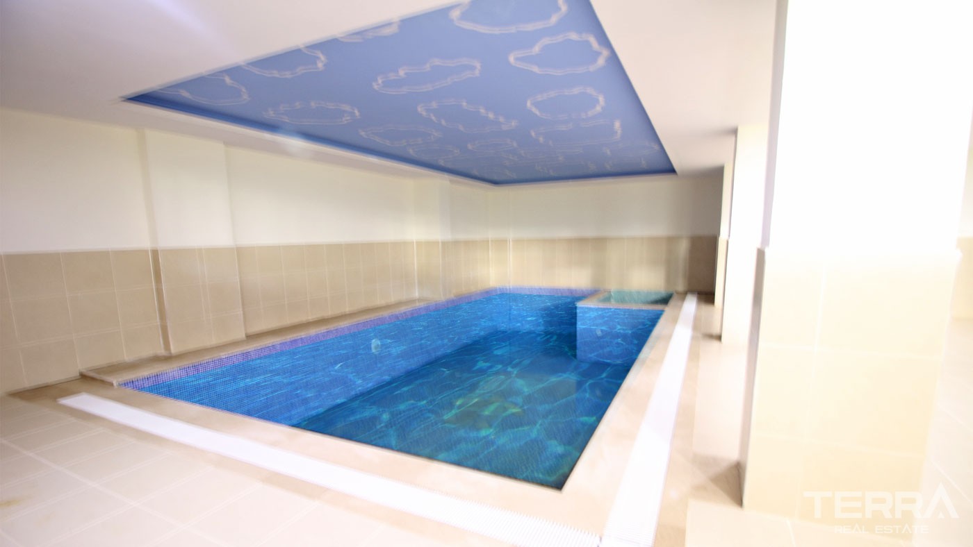 City and Mountain View Flats for Sale in Mahmutlar Alanya - 26726