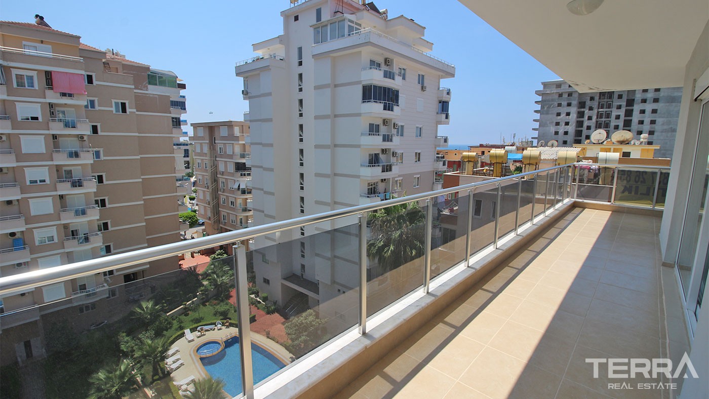 City and Mountain View Flats for Sale in Mahmutlar Alanya - 26739