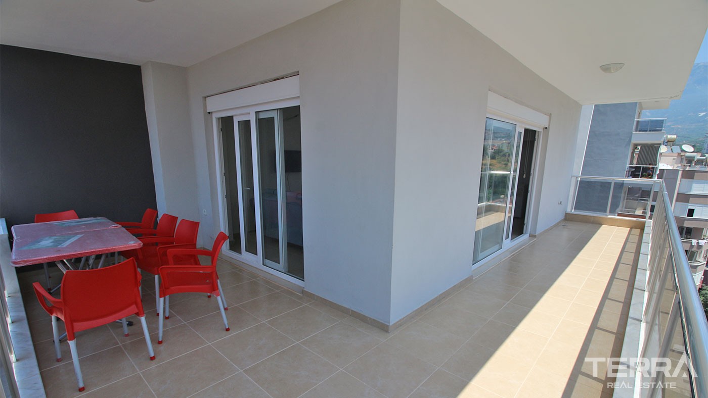 City and Mountain View Flats for Sale in Mahmutlar Alanya - 26742
