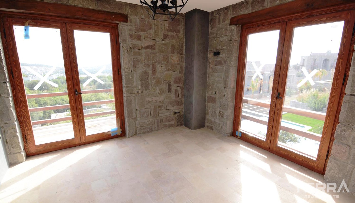 Unique Stone Villa in Bodrum with Private Pool and Garden - 26777