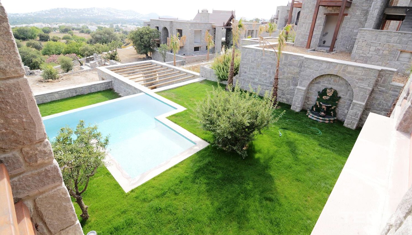 Unique Stone Villa in Bodrum with Private Pool and Garden - 26786