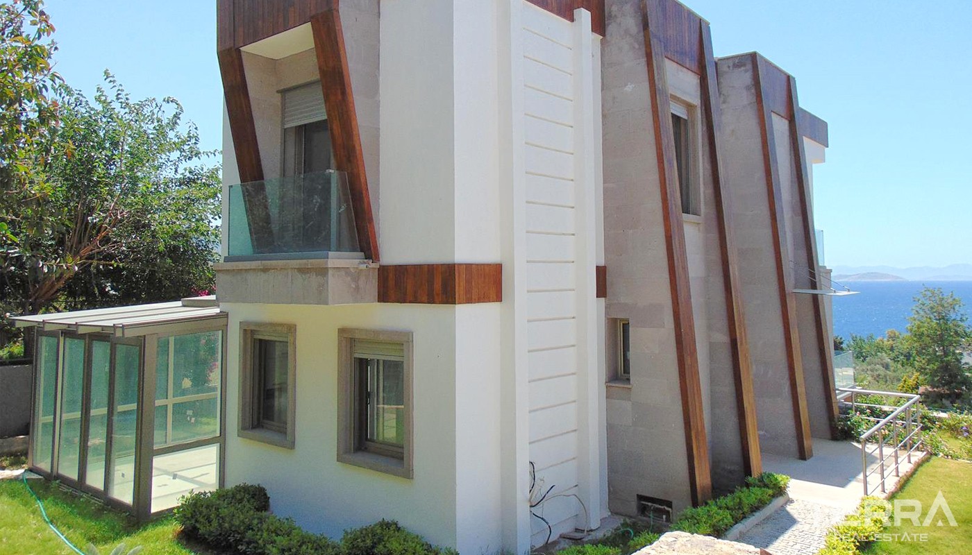 Sea-view Triplex House for Sale in Bodrum Yalıkavak - 26793