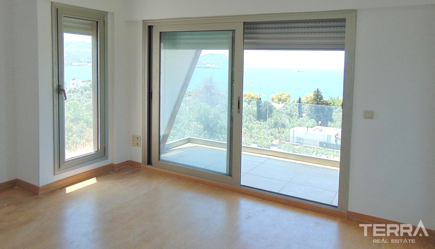 Sea-view Triplex House for Sale in Bodrum Yalıkavak - 26796