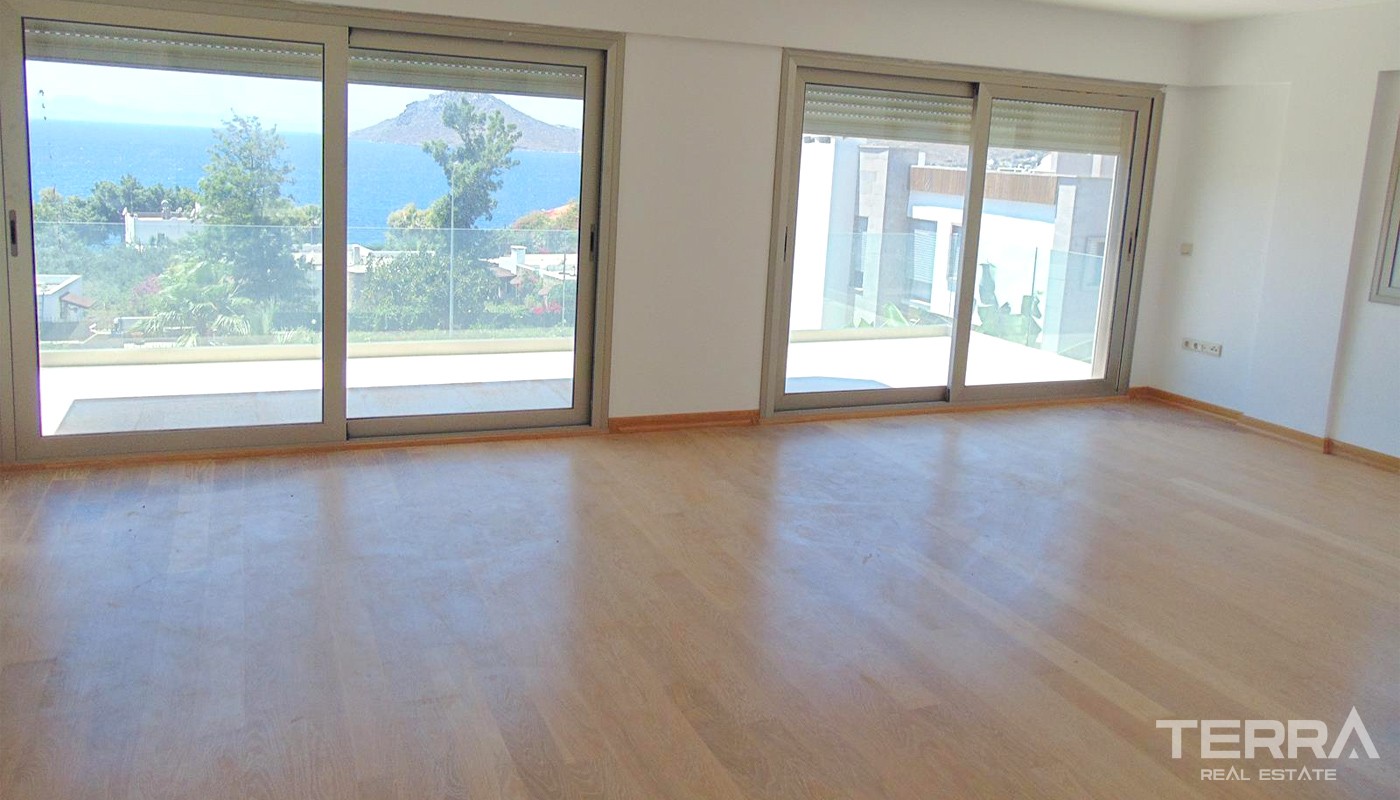Sea-view Triplex House for Sale in Bodrum Yalıkavak - 26802