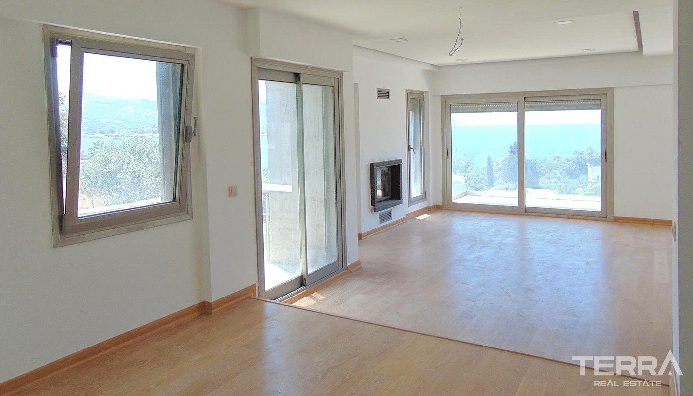 Sea-view Triplex House for Sale in Bodrum Yalıkavak - 26803