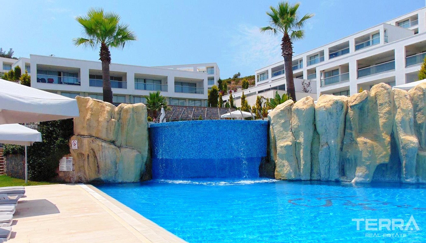 Panoramic Sea-view Apartments for Sale in Bodrum Kıyıkışlacık - 26805