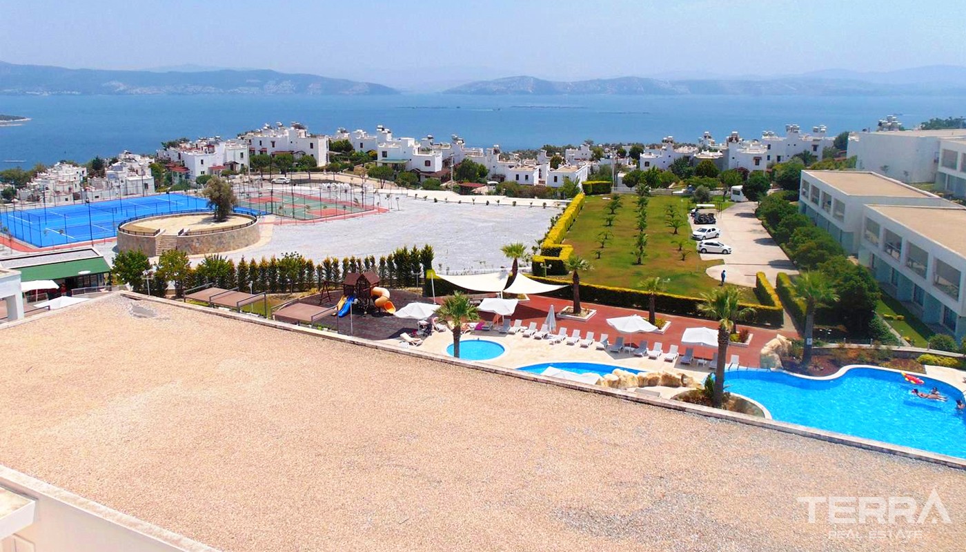 Panoramic Sea-view Apartments for Sale in Bodrum Kıyıkışlacık - 26809