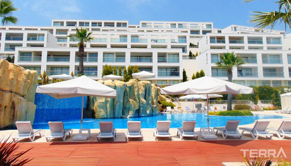 Panorama-Meerblick Wohnungen zum Verkauf in Bodrum Kıyıkışlacık