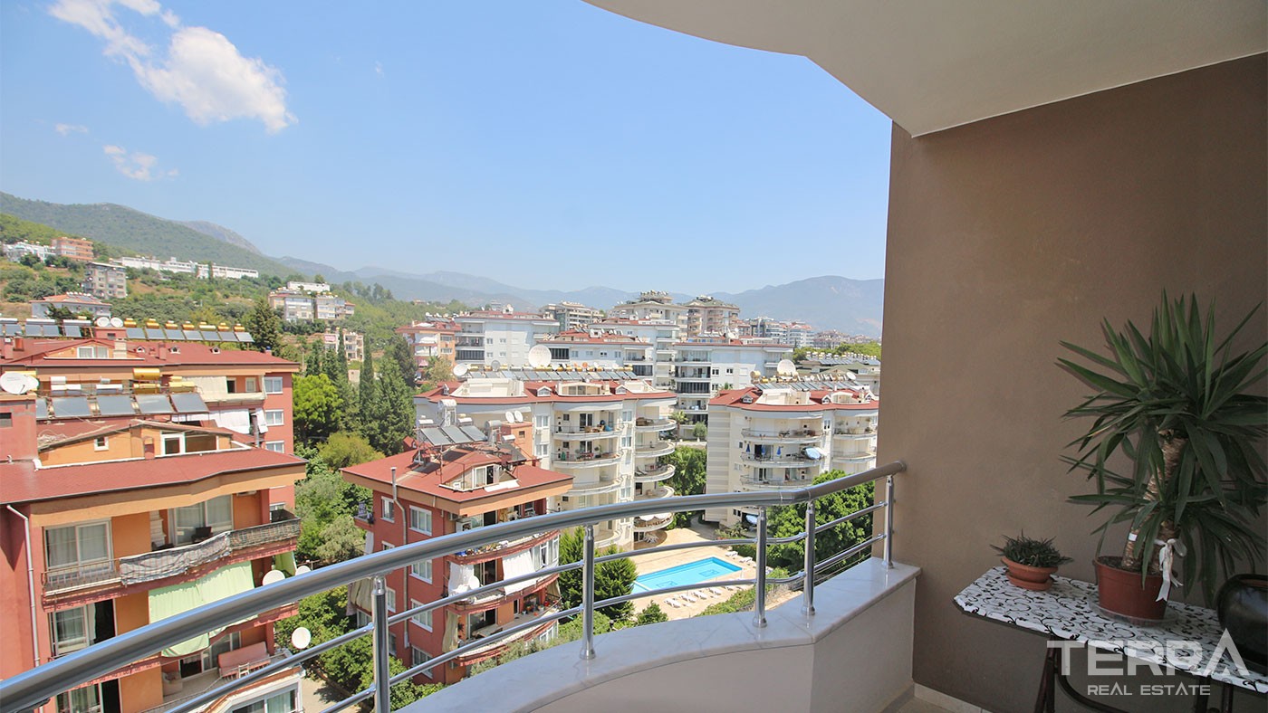 Modern Apartments Located in Cikcilli Alanya with Sea View - 26900