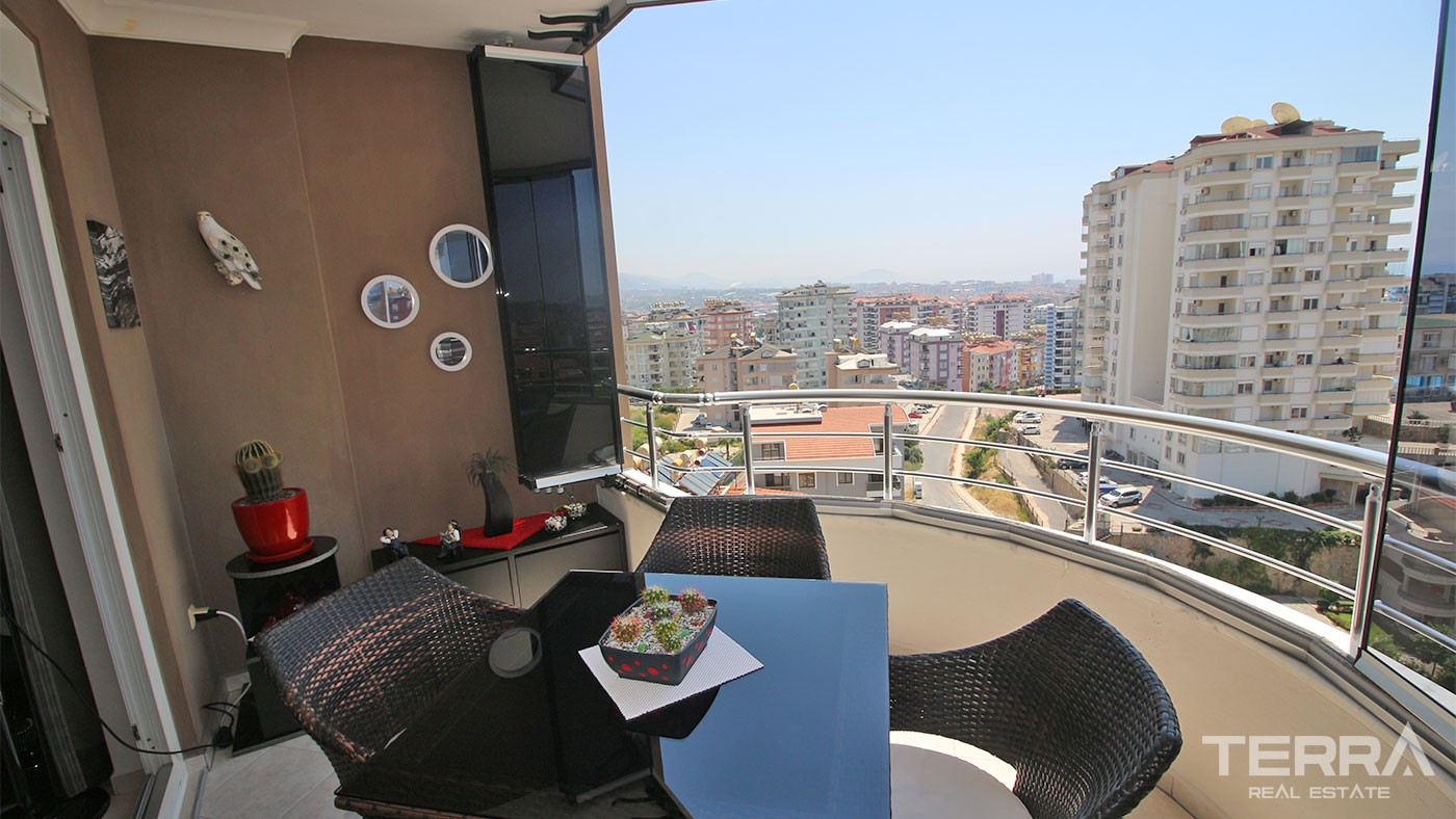 Modern Apartments Located in Cikcilli Alanya with Sea View - 26906