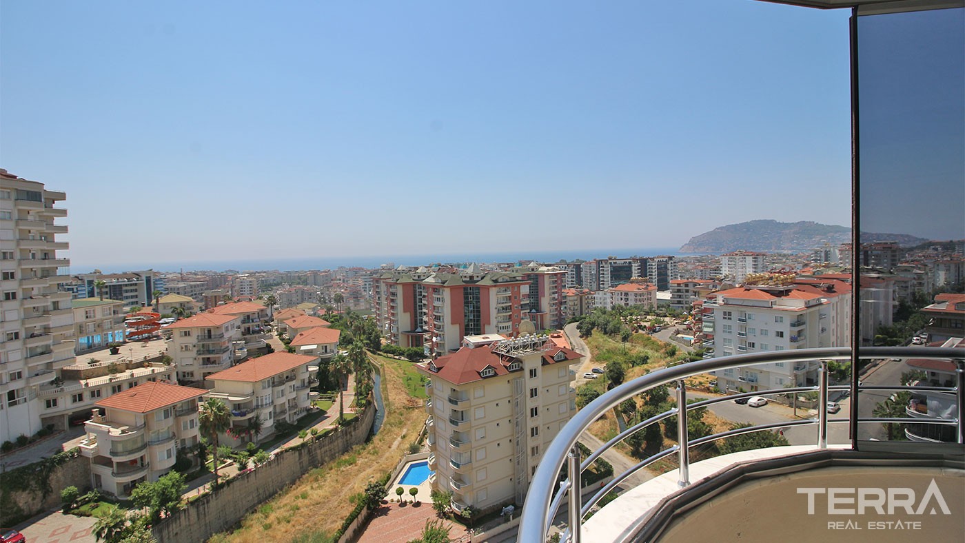 Modern Apartments Located in Cikcilli Alanya with Sea View - 26907