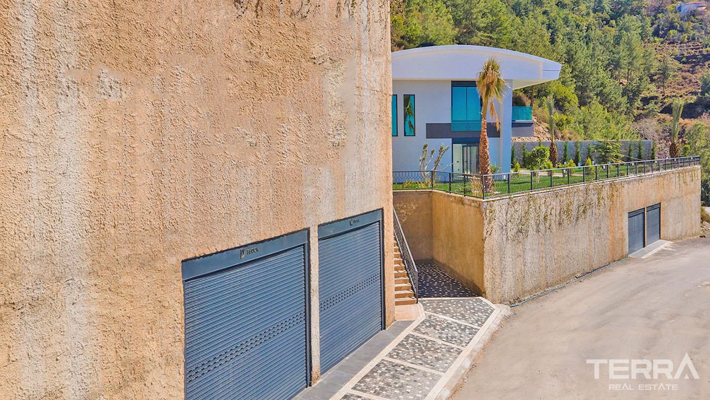 Alanya Luxury Houses for Sale with Sea & Castle View in Bektaş - 50803