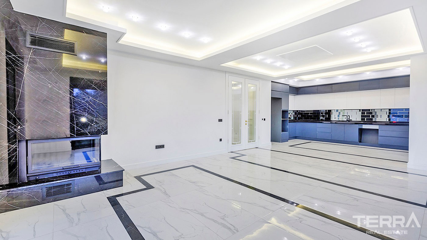 Alanya Luxury Houses for Sale with Sea & Castle View in Bektaş - 50809