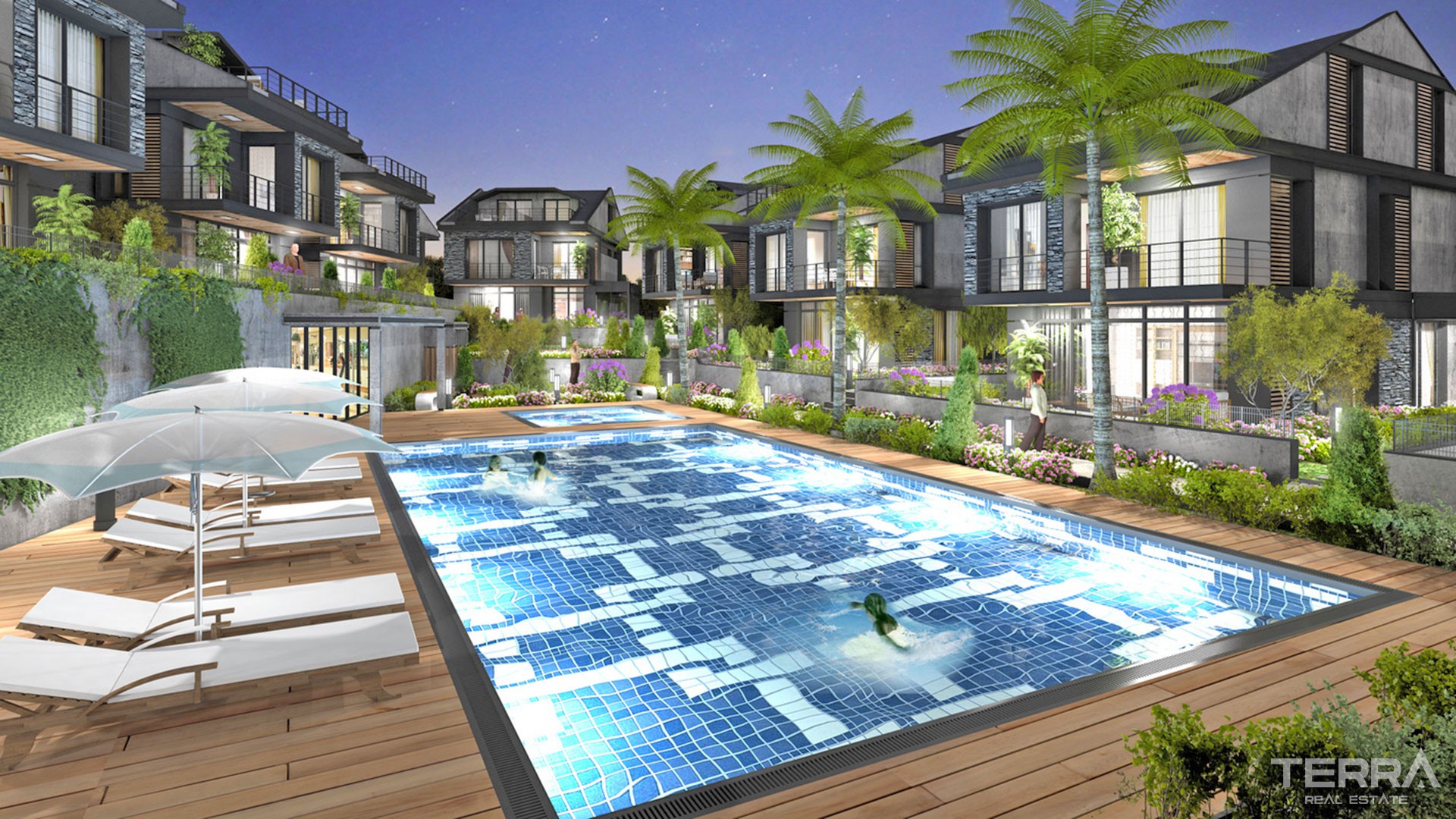 Spacious Villas for Sale in Istanbul Büyükçekmece Surrounded by Nature - 27260