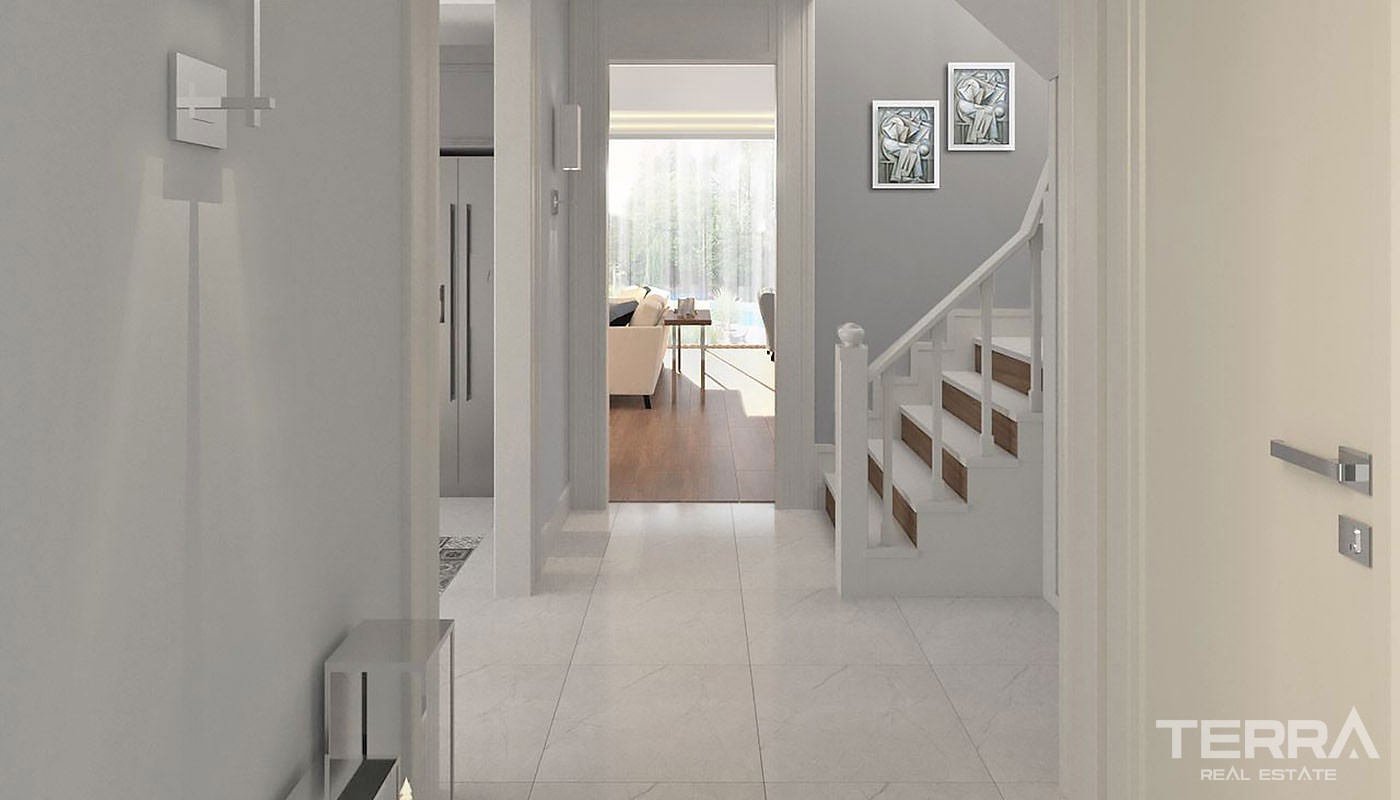 Spacious Villas for Sale in Istanbul Büyükçekmece Surrounded by Nature - 27261