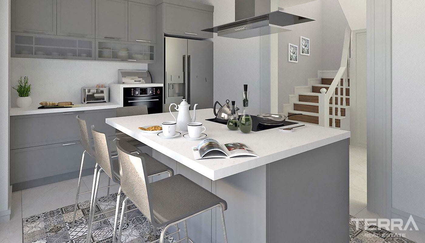 Spacious Villas for Sale in Istanbul Büyükçekmece Surrounded by Nature - 27263