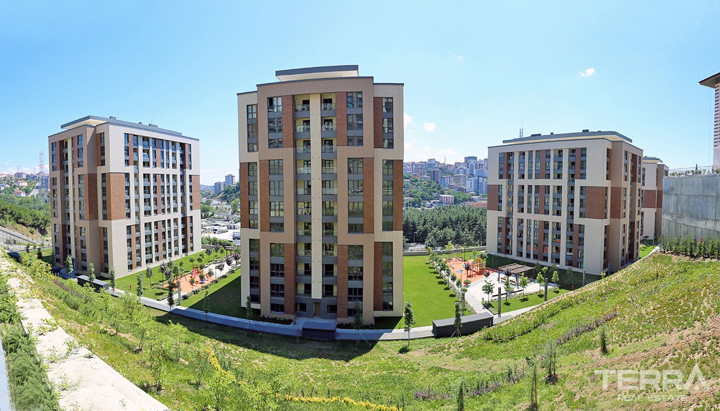 Ready to Move-in Apartments in Eyüp Istanbul Close to TEM Highway