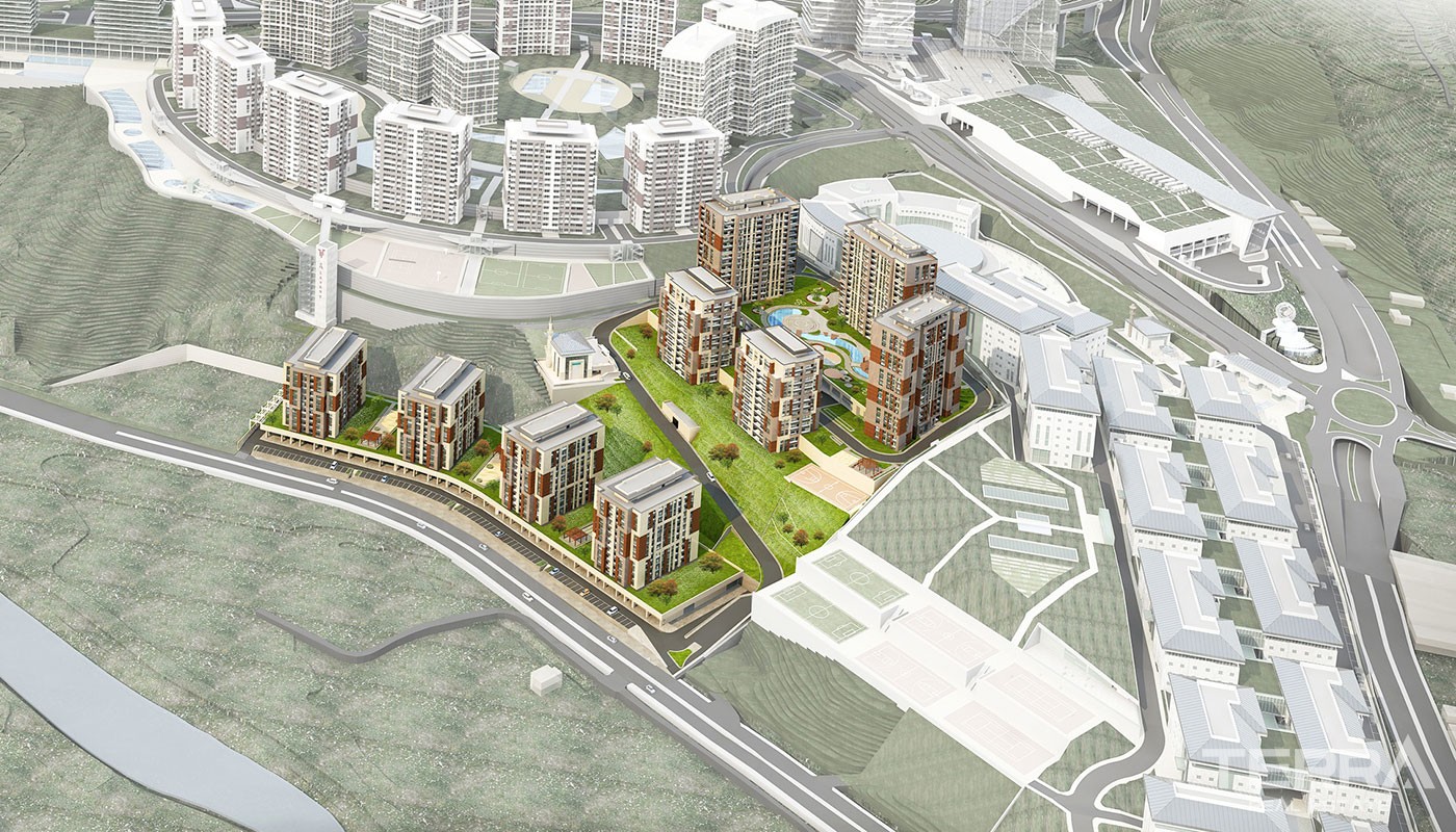 Appartements Prêts à s’Installer à Eyüp Proches de l'Autoroute TEM - 27298