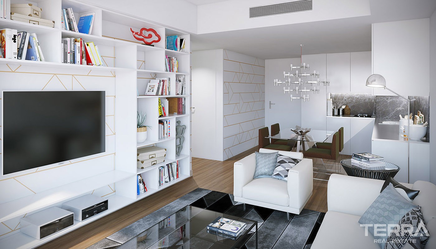 Advanced Istanbul Apartments Located in Bakırköy with Office Concept - 27386