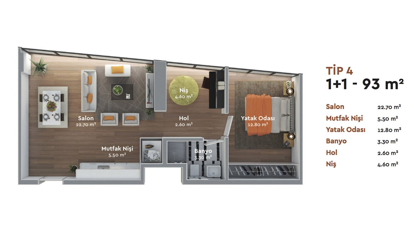 Advanced Istanbul Apartments Located in Bakırköy with Office Concept - 27392