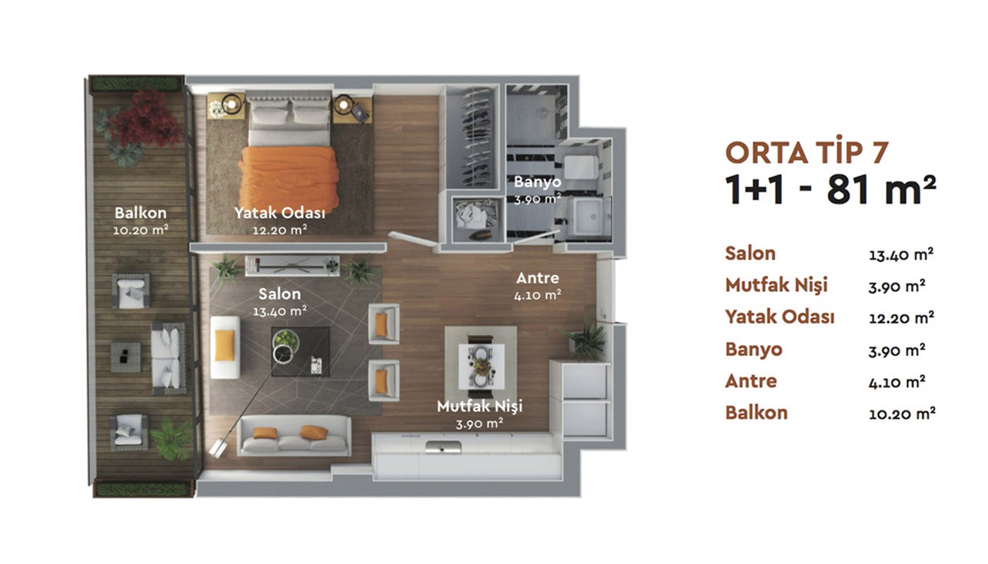Advanced Istanbul Apartments Located in Bakırköy with Office Concept - 27394