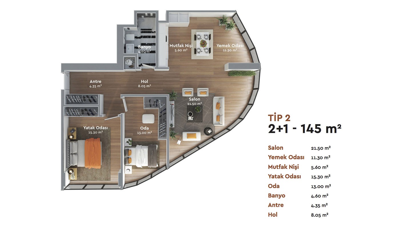 Advanced Istanbul Apartments Located in Bakırköy with Office Concept - 27395