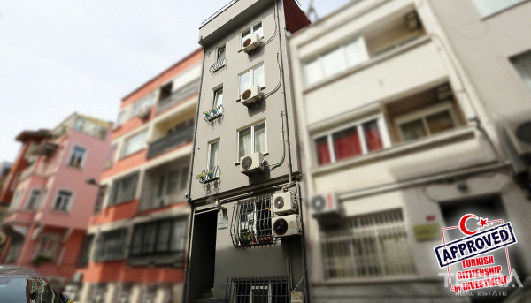 Investment Immobilien zum Verkauf in Beyoğlu Istanbul Möbliert