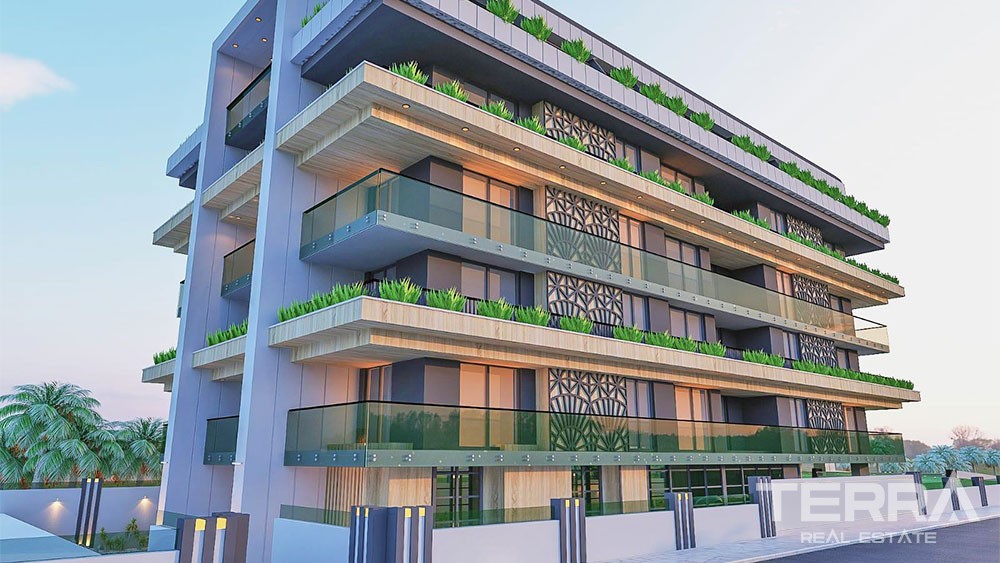 Neue Alanya Apartments zu verkaufen in der Nähe von Cleopatra Beach