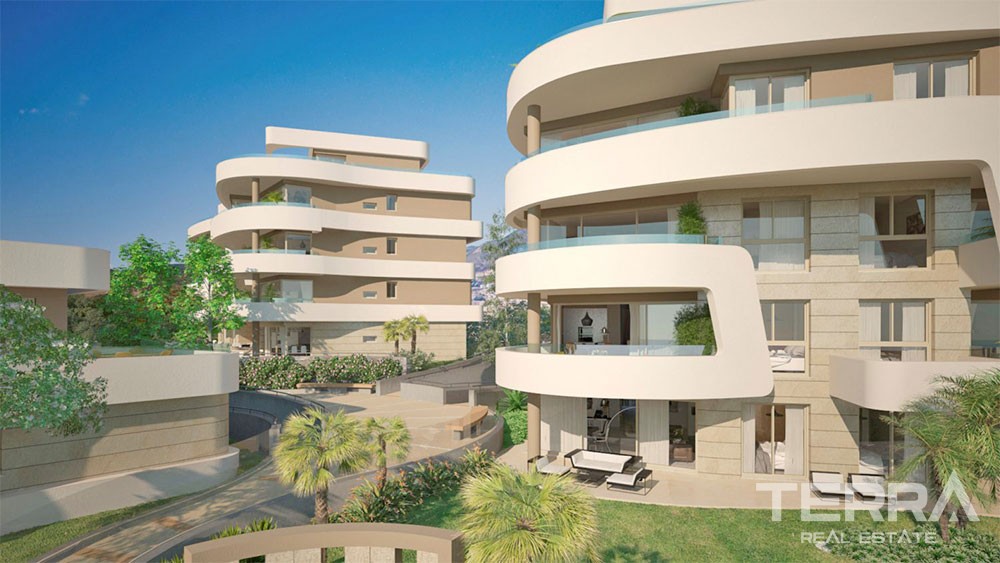 Spain Beachfront Apartments for Sale in Málaga with Panoramic Sea View - 27722