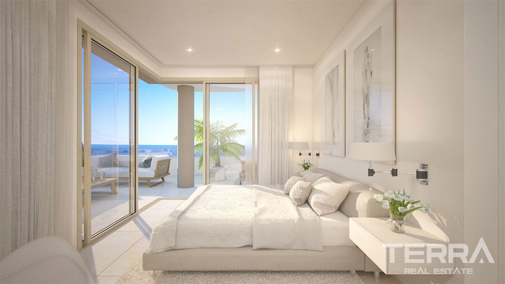 Spain Beachfront Apartments for Sale in Málaga with Panoramic Sea View - 27725