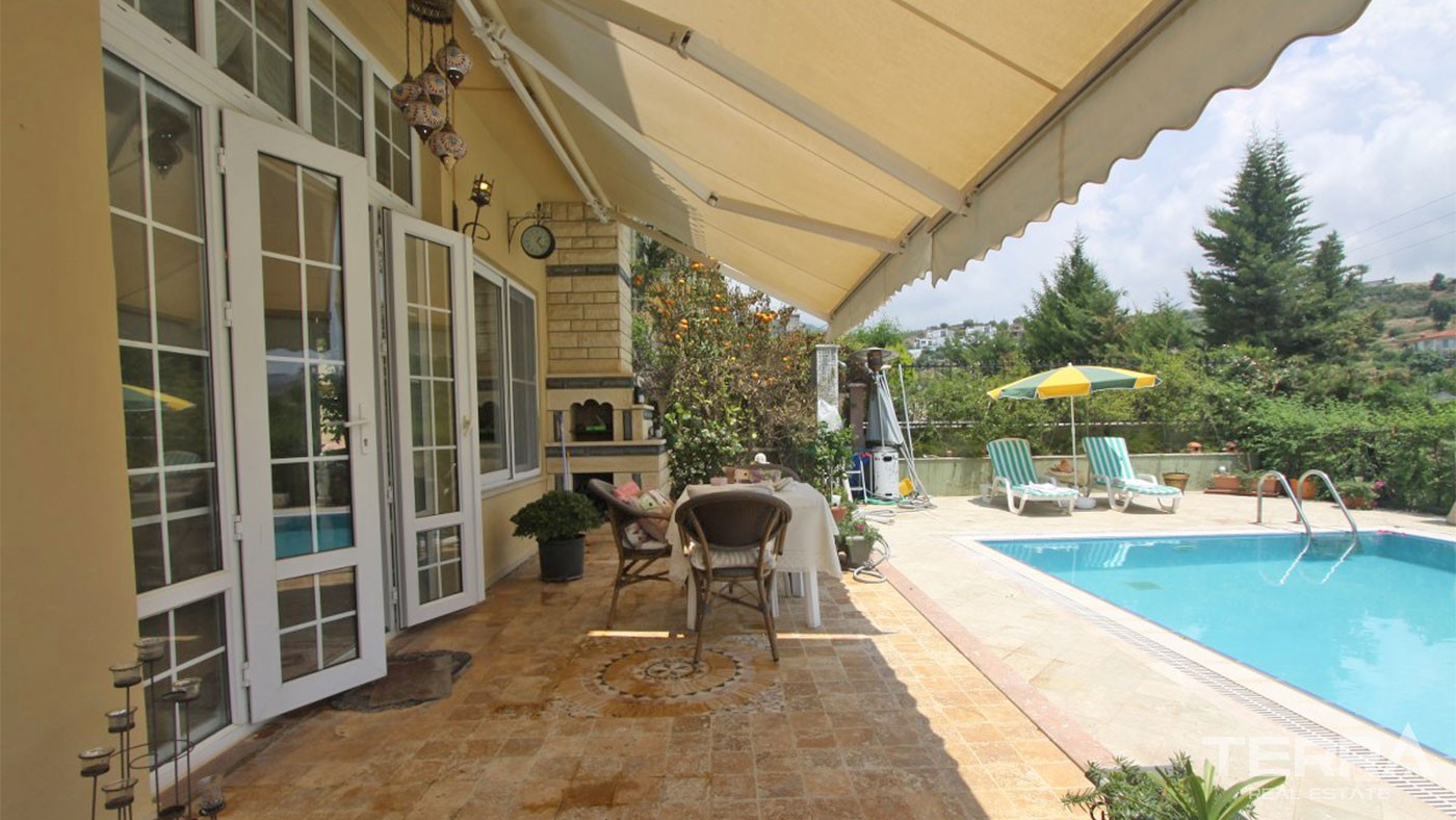 Furnished Detached Villa in Alanya Kargıcak with Spacious Interiors - 27762