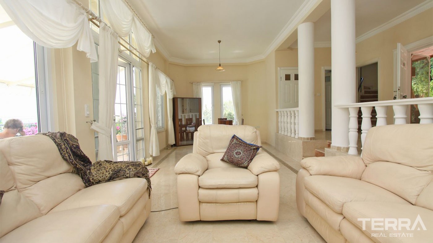 Furnished Detached Villa in Alanya Kargıcak with Spacious Interiors - 27773