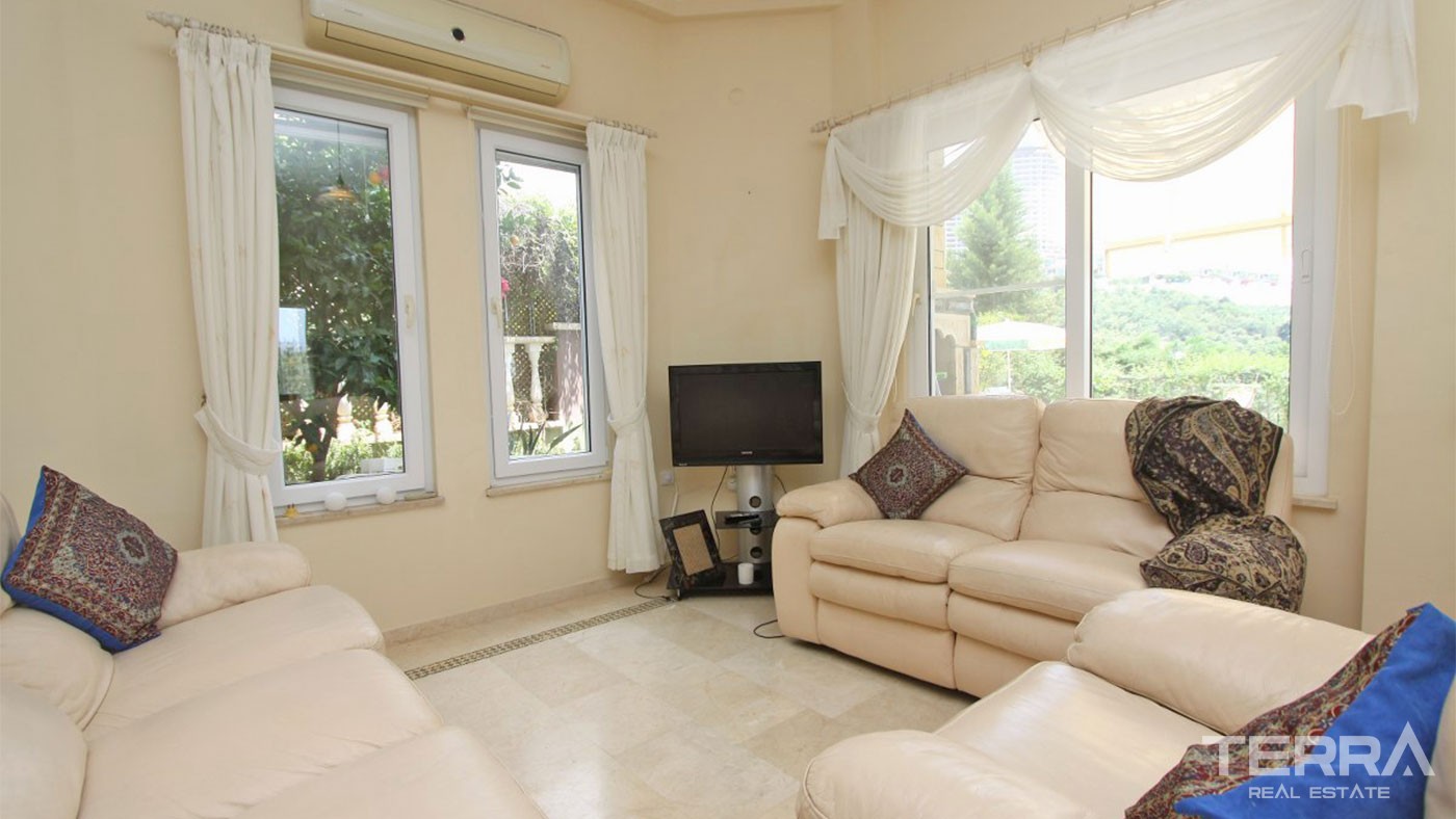 Furnished Detached Villa in Alanya Kargıcak with Spacious Interiors - 27775