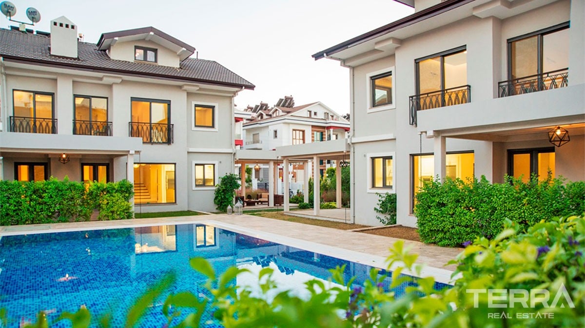 Luxury Fethiye Villa for Sale Close to the Beach and Amenities