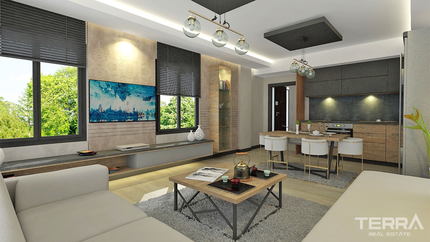 Contemporary Detached Villa Located in Fethiye Çalış 3 km to the Beach - 27856